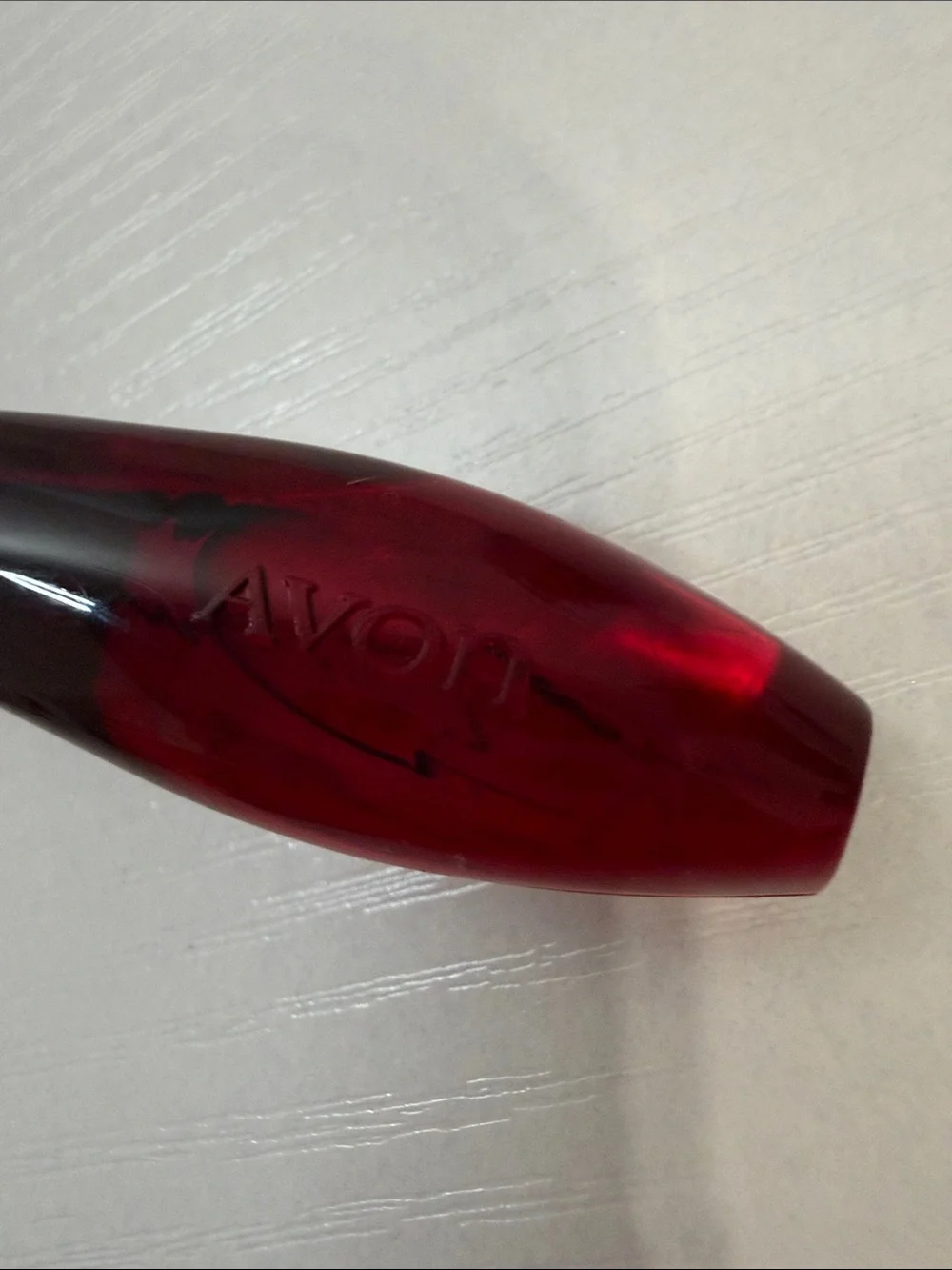 1970’s Avon Mini Bush Travel Hair Brush - Vintage New in Box - Red
